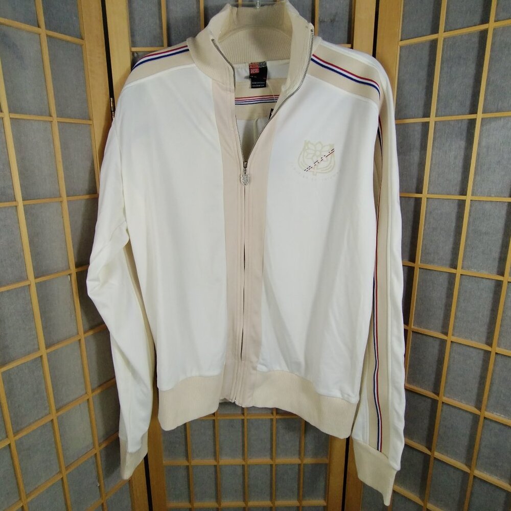 Diesel Full Zip Track Jacket Cream Size XXL  NWT